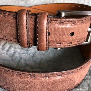 TULLIANI GENUINE ITALIAN LEATHER BELT 33